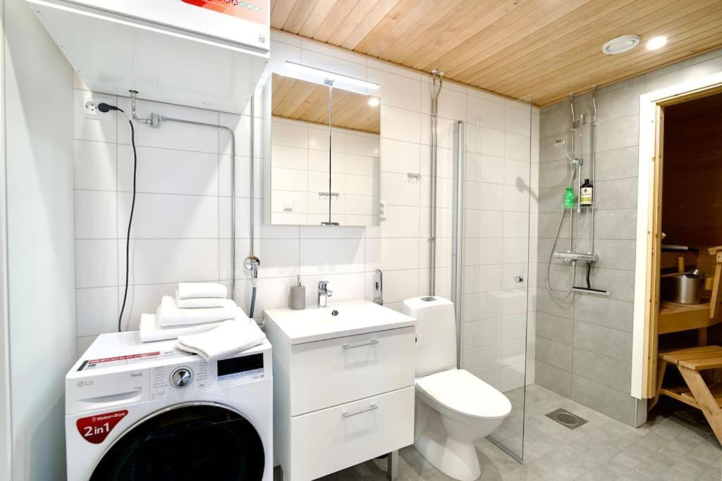 Brandnew Modern Condo With Sauna 罗瓦涅米 外观 照片